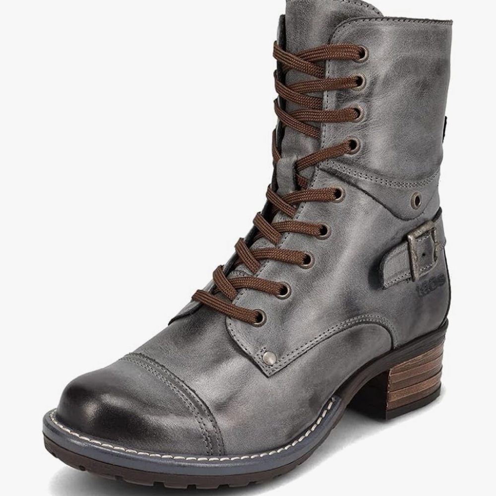 New Taos Crave boots in slate grey. NWOB size 41